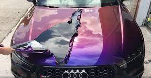 car peelable painting in Dubai