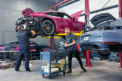 Porsche repair in Dubai